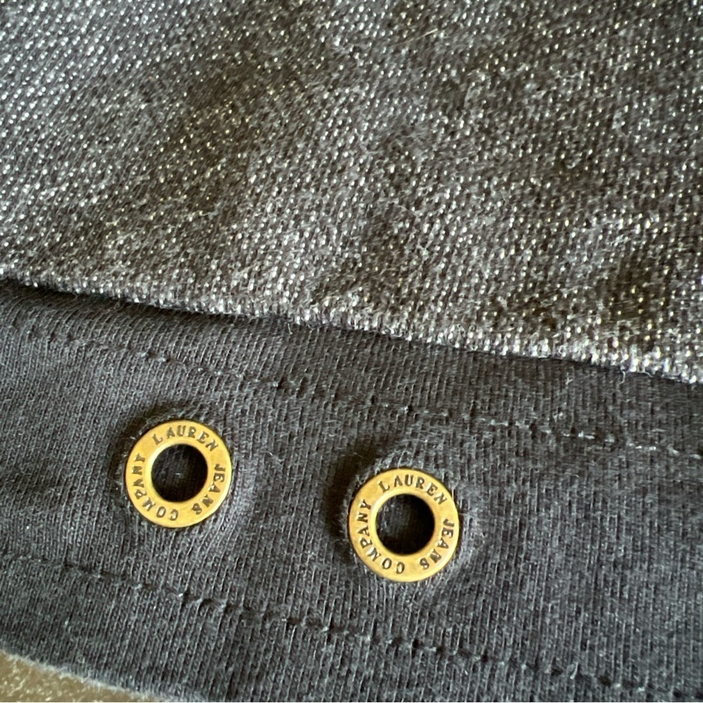 Lauren Jeans Co Ralph Lauren Women’s Black Pullover 3/4 Sleeve Sweater Size L - Picture 13 of 13